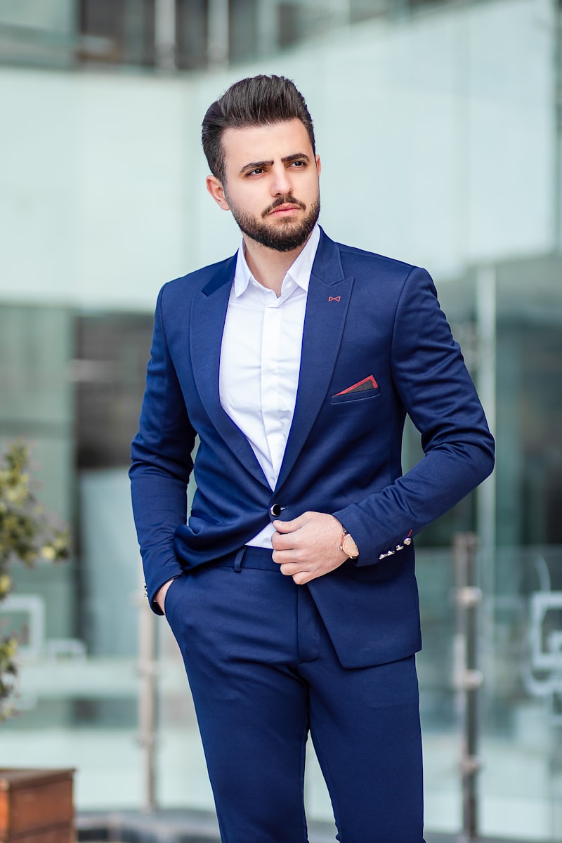 Áo Khoác Blazer Nam Cấu Trúc Đệm Vai Phong Cách Smart Casual