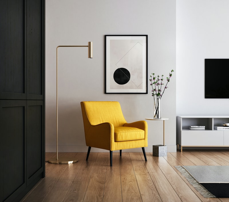Ghế Sofa Bọc Nỉ Scandinavian Phong Cách Bắc Âu