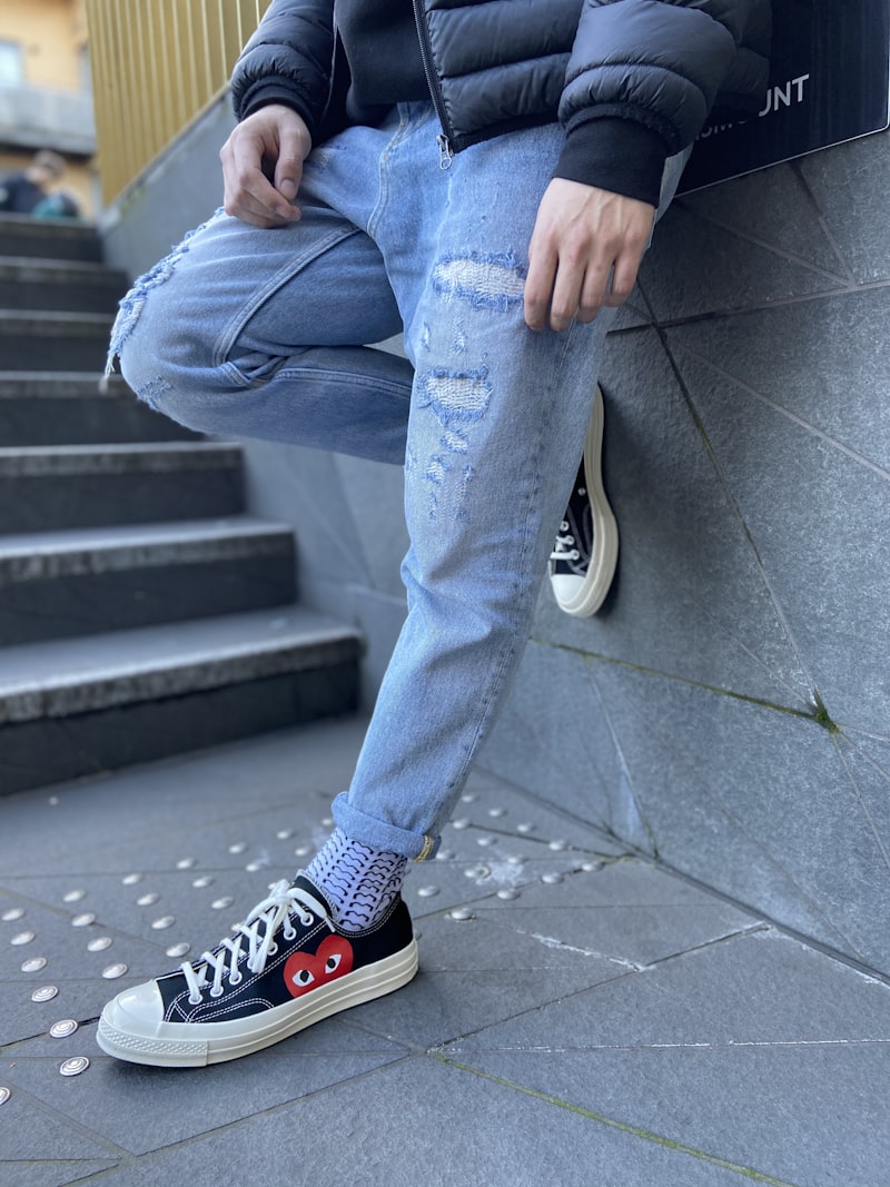 Quần Jean Nam Cotton Denim Dáng Regular Vintage